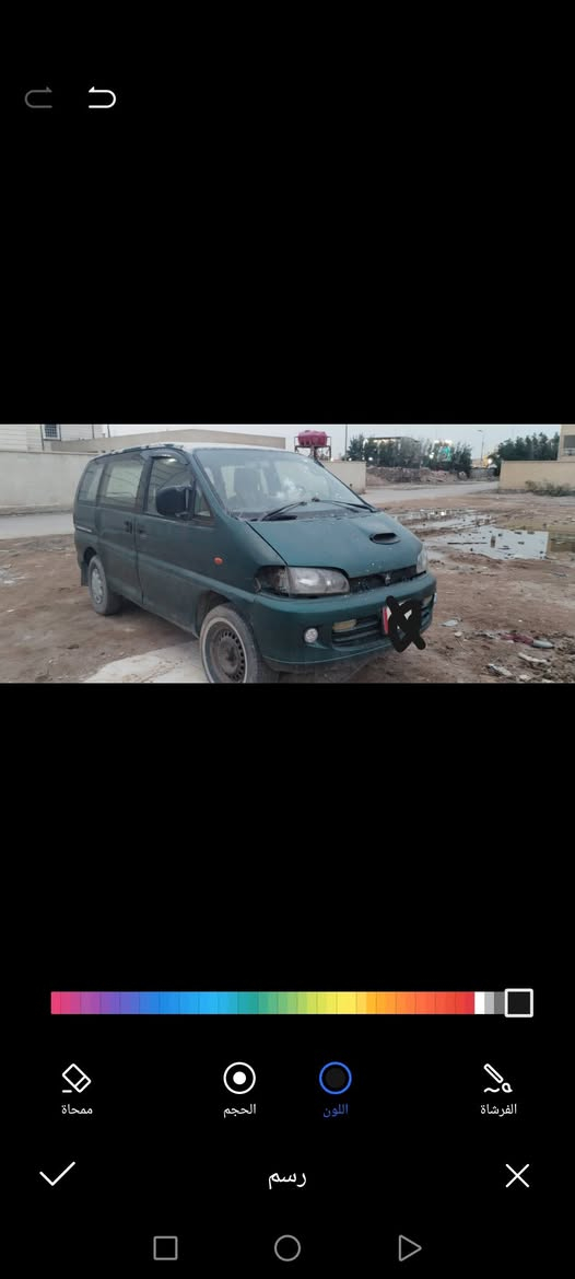 سلام عليكم كيه مستوبوشي ٧ راكب سياره حلوه مكينة كاز بلاد سنويه 2028 مكينة بيه بخار دوخله حلوه اسعر ٢٣ او بيه مجال مكاني شط العرب ***********
