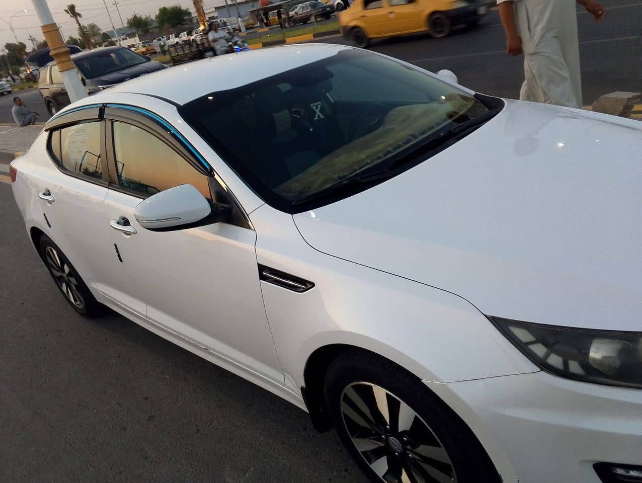 كيا اوبتما موديل 2013 وارد خليجي كفالة عامه مكينه وكير وحدادية بالكارتون سيارة جديدة كل نقص مابيها مكينه ناعمه لاتبخير ولا تنقيص سيارة مال جناي غرفه جديدة حساسات خلفيه رقم دولي سليمانية باسمي بيع فقط الشراي يتصل او واتساب موجود السعر 139$ مع المجال البسيط ♕ *********** ♕ مكان السيارة السماوة السماوا, المثنى
