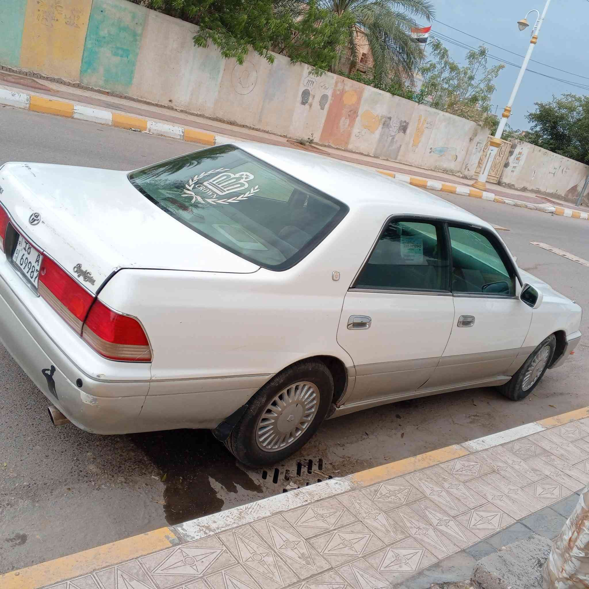 السلام عليكم كراون رأس الثور ١٩٩٧ بجم كرستال  كفاله اصوليات وعيب شرعي رقم بابل مشروع وطني شرط التحويل ثاني يوم
محرك ٢٥٠٠ vvt بيها ضربه خفيفه بلجاملغ االامامي جة السايق   السياره تجي تشوفها بلواقع أحلى من الصور 
السعر ٧٨ 
مكان السياره ذي قار الشطره الرقم ***********
