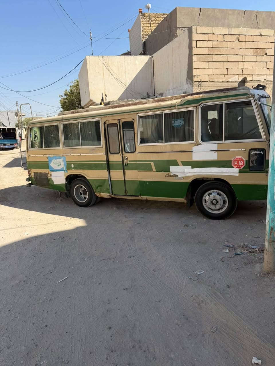 السلام عليكم
كوستر للبيع مكينه كيه بنكو تايرات خير من الله عنبار كلج جديد وعنبار بريك جديد سياره كبل لشغل خير من الله سعر 4 مليون وبيه مجال خابر وتدلل ***********
