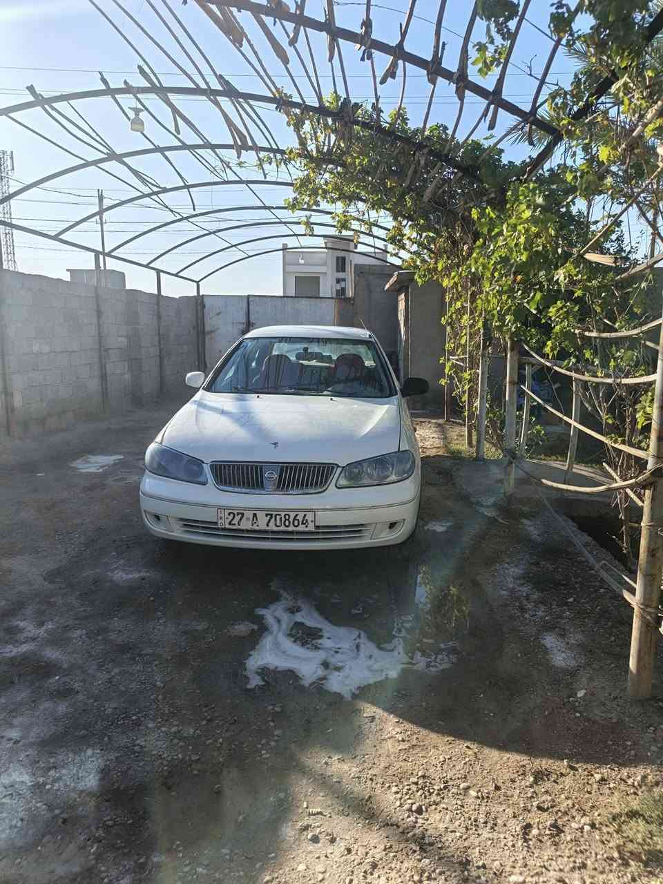 السلام عليكم اخوان نيسان سني للبيع موديل ٢٠٠٣ رقم ذي قار انكليزي تحويلها هنا ابغداد ( هزه + سنويه + جامه اماميه + ارقام) جدد وتحويل مباشر 
بجم محدث مكينه ١٨٠٠ قبق اسود كير اوتو جام كهرباء مسجل بلاتوث تبريد ثلج 
بيها ضربه بالجاملغ الخلفي الايمن وبيها طخه بالجاملغ الايسر الامامي بسيطه 
مصبوغه عام بدون دواخل 
نواقص السياره ( دبلات خلفيه) تايرات نص عمر 
السعر ٥٨ مكاني بغداد ابو غريب 
للاستفسار *********** او ***********
