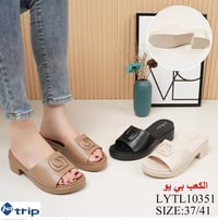 شحاطة نسائية • كعب منفصل • مقاسات ٣٧-٤١