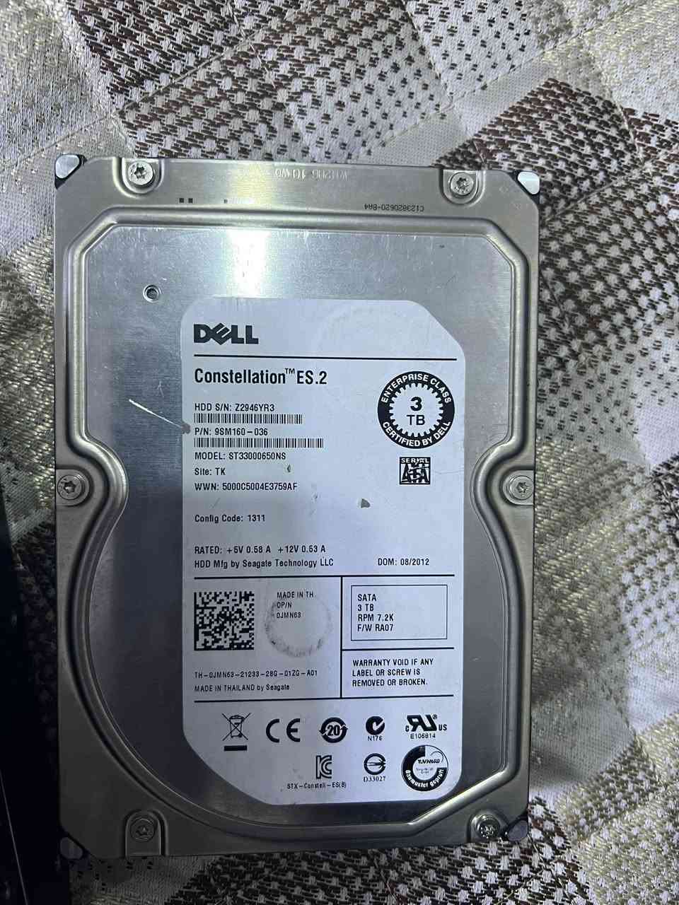 هاردات كامرات شغال ومفحوص ضمان تشغيل 

1تيرا عدد 6
3تيراعدد 1
4تيرا عدد 3 
مكاني بغداد موجود توصيل


**إذا كنت صاحب هذا الإعلان وتريد حذفه لأي سبب، رجاءا أرسل رسالة إلى الدعم الفني**