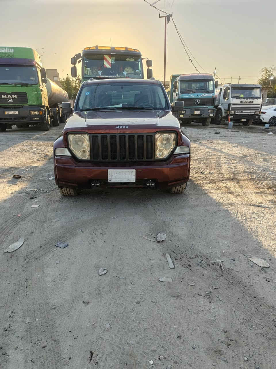 للبيع جيب لبرتي 2008 رقم بغداد تحويل مباشر بيها صبغ حزام للجماليه السعر 73 الشراي يتصل ***********
