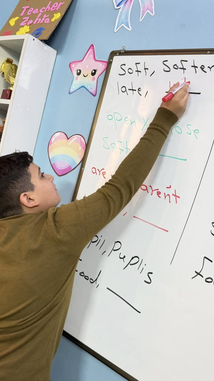 ✨ مستمرين بالواجبات المدرسية يومياً
حتى نوصل لأفضل النتائج ونبني مستوى قوي وثابت 💪
الاجتهاد اليوم هو نجاح باچر 💪🏻♥️
للتواصل والتسجيل ***********
الوزيرية✨
