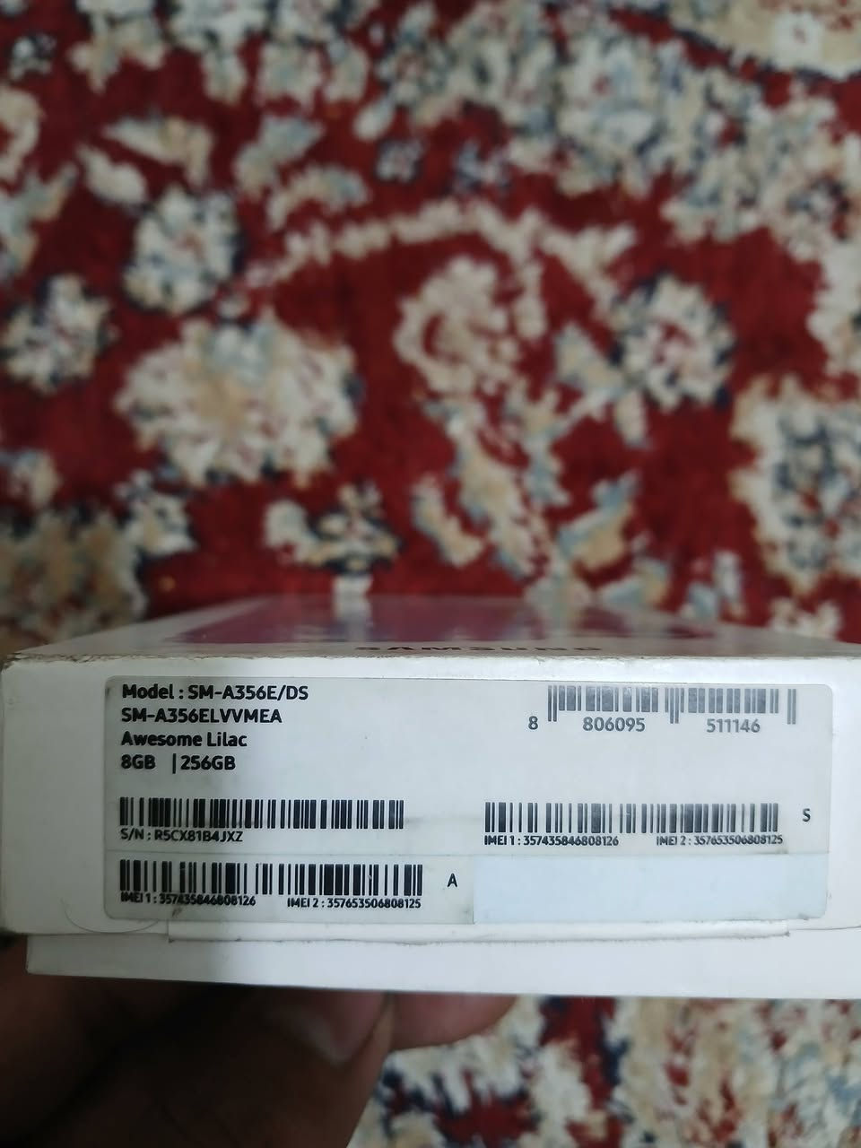 سامسونج  A35 5G
جديد غير مستخدم  ذاكرة 256

العنوان بغداد مدينه صدر

السعر  280وبي مجال

مكفول نضافه 💯


**إذا كنت صاحب هذا الإعلان وتريد حذفه لأي سبب، رجاءا أرسل رسالة إلى الدعم الفني**