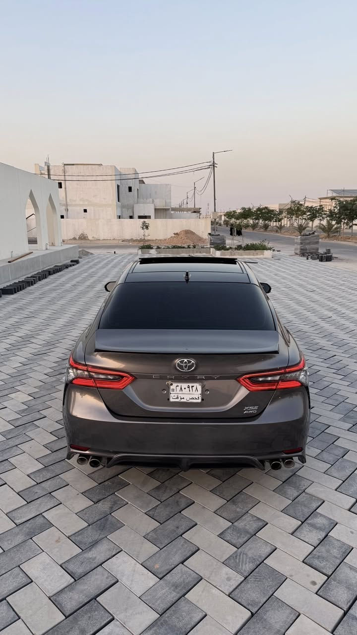‏𝟐𝟎𝟐𝟒 𝐓𝐎𝐘𝐎𝐓𝐀 𝐂𝐀𝐌𝐑𝐘-𝐗𝐒𝐄
تويوتا كامري (XSE) موديل : 2024

فول مواصفات top of the line

اللون :  رصاصي غامق - فيلي

عداد المسافة : 40 ألف/كم

حجم المحرك :  2.5 (4.سلندر) بنزين

نظام دفع رباعي: (4 ويل) 

الحادث : تبديل جاملغ أمامي أيسر فقط صبغ درجة    أولى، وتبديل إيرباك ستيرن أصلي ومُنظم سيستم

المواصفات 🔚 𝐗𝐒𝐄

فول فول مواصفات 1/1 فحص مؤقت / مُسجلة بغداد في معاملة الكمرك.

فتحة سقف بانوراما

داخل جلد أحمر

سماعات JBL 

داخل لد بلادي

شاشة كبيرة لمس

شحن واير ليس

كاميرا دواره

أبواب  بصمة 

تشغيل عن بعد (𝐑𝐄𝐌𝐎𝐓𝐄 𝐒𝐓𝐀𝐑𝐓)

هاند بريك بصمة

أوتو هولد (𝐀𝐔𝐓𝐎 𝐇𝐎𝐋𝐃)

أوتو ستارت (𝐀𝐔𝐓𝐎 𝐒𝐓𝐀𝐑𝐓)

أوتو ستوب (𝐀𝐔𝐓𝐎 𝐒𝐓𝐎𝐏)

رادار أمامي (تحديد مسار)

‌‎رادار جانبي (نقاط عمياء)

‌‎رادار خلفي (التحذير من الاصطدام)

‌‎حساسات جانبي 

‌‎حساسات خلفي 

نظام (𝐄𝐂𝐎)

نظام (𝐍𝐎𝐑𝐌𝐀𝐋)

نظام (𝐒𝐏𝐎𝐑𝐓)

مانع انزلاق+𝐀𝐁𝐒

تحكم ستيرن

ستيرن هيتر

كُشنات جلد

كشنات كهربائي

كشنات هيتر

تبريد مركزي (أمامي + خلفي)

لايت (𝐋𝐄𝐃) عدسة زنون بلادي

بك لايت (𝐋𝐄𝐃) بلادي

ويل أسود حجم 19. 

السعر: 24500 $ وبيه مجال قليل للراغب بالشراء 

العنوان : النجف الأشرف 

***********

