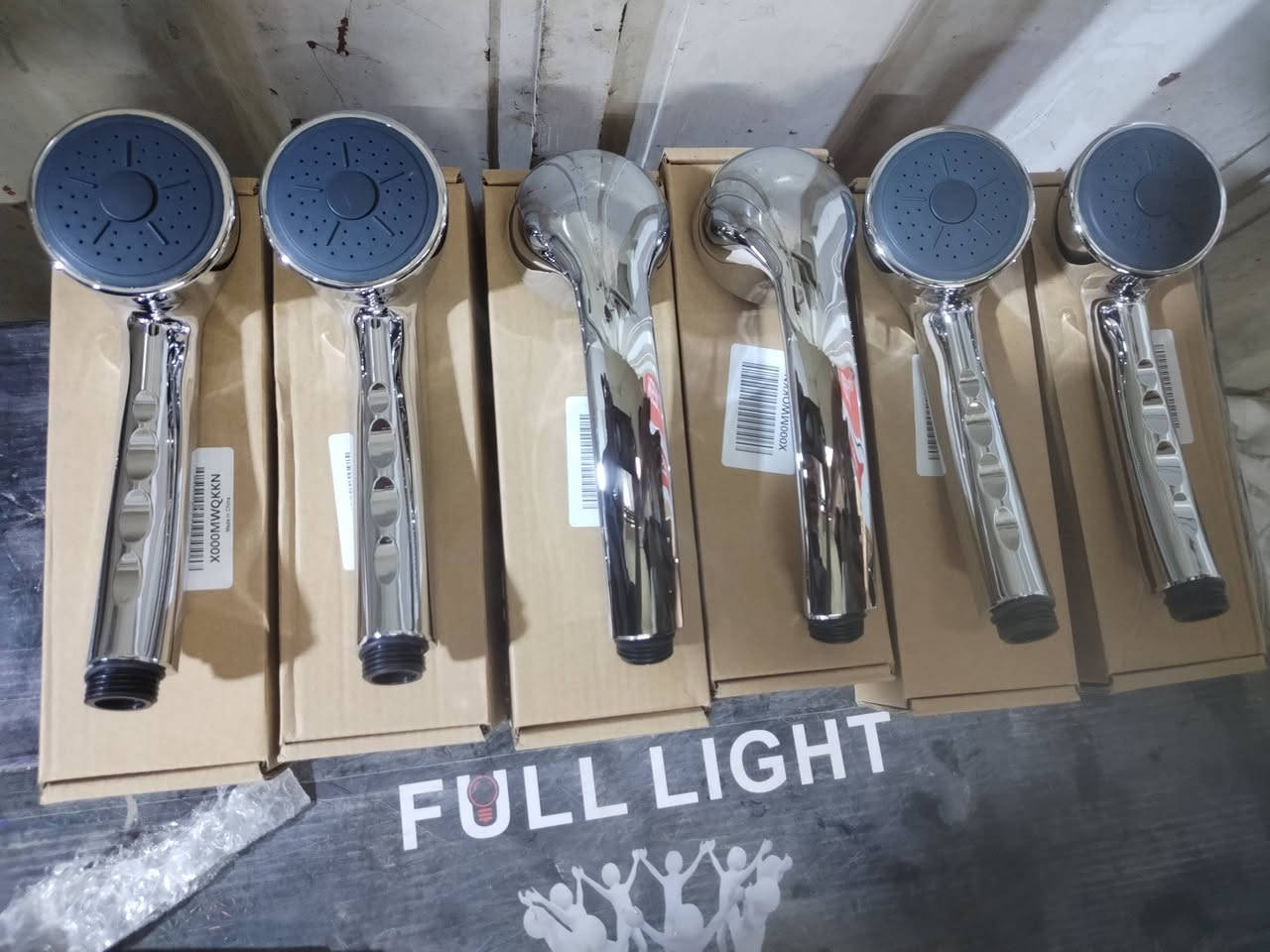 سلام عليكم يوجد لدينا دوش تليفون كروم (شكل استيل) درجه اولى سعر القطعه 1000 الشراي يتواصل معي على الخاص او يتواصل *********** تحياتي للجميع يارب ارزق الجميع يارب العالمين
