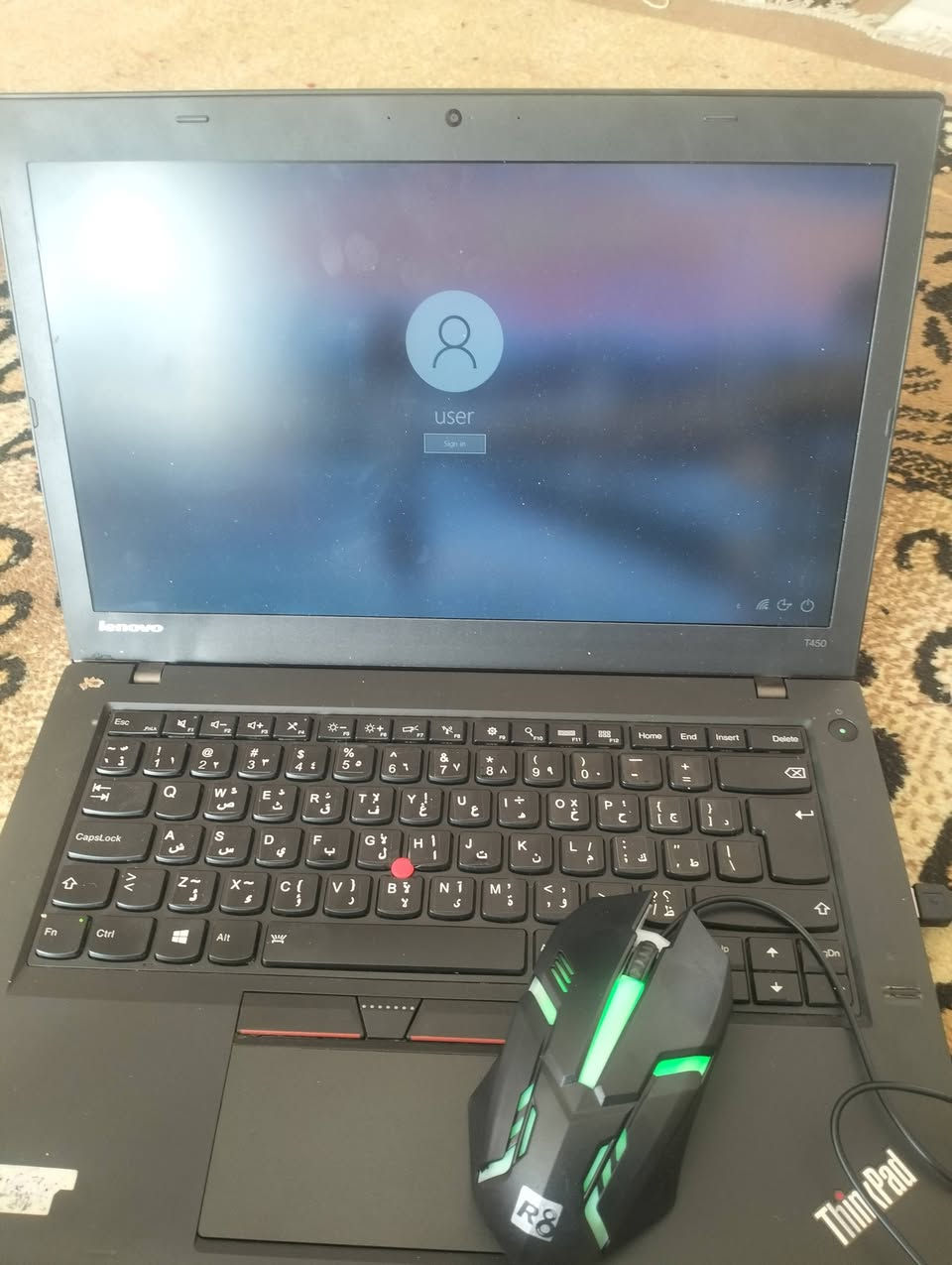 لاب توب لينوفو
حجم الشاشة 14 
كيبورد عربي انكليزي
الجيل الخامس
هارد ssd256
رام 16 گيگا 

مناسب للبرامج الهندسية والالعاب والتصفح وغيرها

شرط الفحص 

ملحقات تجي وي اللابتوب
جنطة
شاحنة
ماوس
باد ماوس

السعر 150 
للاستفسار خاص او عبر الرقم
***********
