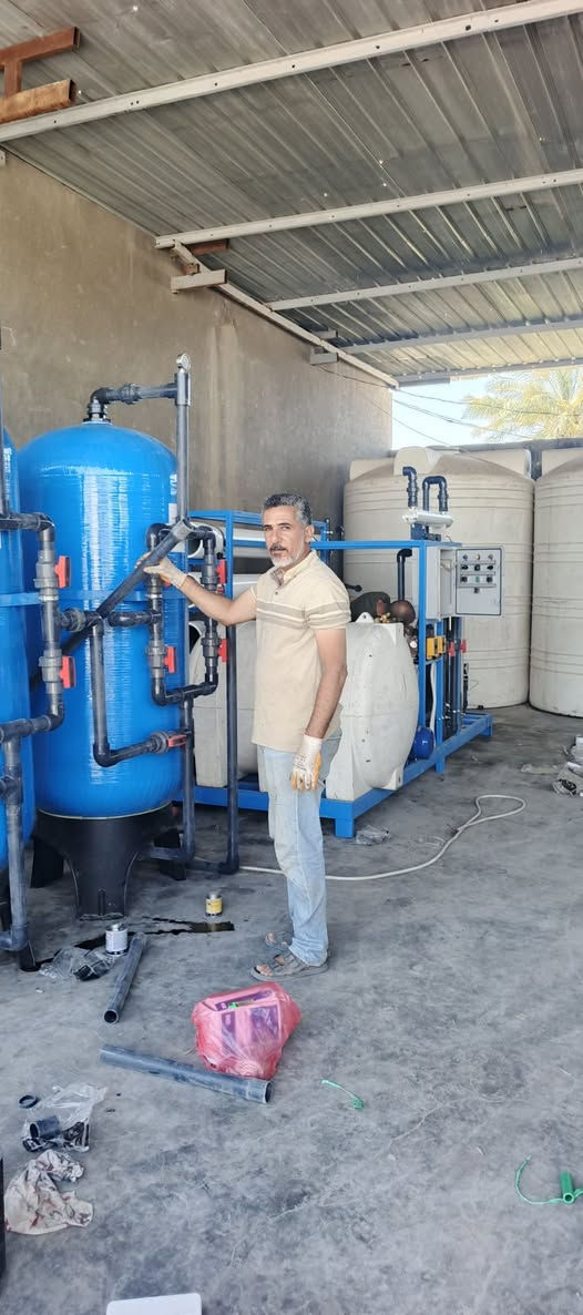 تم بعون الله تنصيب محطه 8 متر مكعب في الساعه في قضاء المسيب حسب المواصفات المطلوبه
للاستفسار

*********** ابو احمد الخفاجي

‏‪***********‬‏ الفني ابو طيبه التميمي
