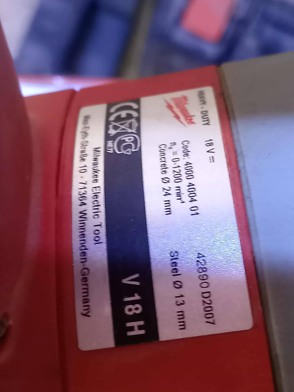 دريل همر ميلواكي مستخدم نضيف فارغ دريل فقط 150 الف قفل قفل الي يفيده يتفضل خاص وهذه رقمي *********** مابي وات ساب
