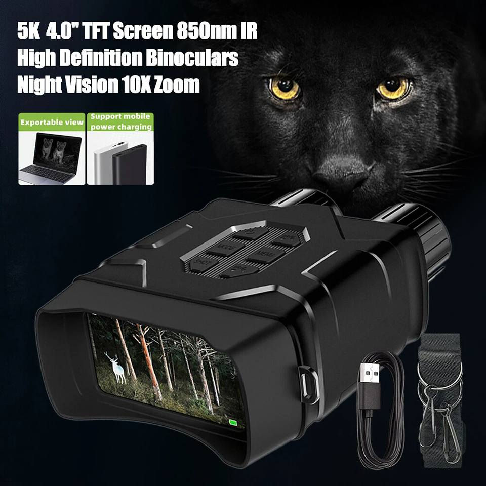 رؤية واضحة في الظلام دامس بنسبة 100% - يتميز ناضور الرؤية الليلية فابس المطورة الجديدة لعام 2026 بإضاءة بالأشعة تحت الحمراء 850 نانومتر ونظام بصري شامل يسمح لك برؤية الحيوانات أو النباتات بوضوح في الظلام أو الإضاءة المحيطة الخافتة بنسبة 100%. مع 3 أوضاع: التقاط الصور وتسجيل الفيديو (لا يسجل الصوت) والتشغيل، يمكنك التقاط صور ومقاطع فيديو عالية الدقة مع وضوح بصري رائع في النهار أو الإضاءة المنخفضة أو الليل؛
فيديو وصورة عالية الدقة بالكامل - مستشعر سيموس
اشعه حراريه مدمج عالي الحساسية يحقق دقة 2k  بكسل وصور 10 ملايين بكسل، مما يجعل مقاطع الفيديو والصور تبدو أكثر وضوحًا وحيوية. سواء كان ذلك نهارًا أو ليلاً، فإنه يساعدك على عدم تفويت اللحظات الرائعة للحياة البرية
نطاق رؤية لمسافات طويلة 984 متر/3000 متر - يتميز بـ 4 أضعاف بصري ثابت، هدف متعدد الطبقات بالكامل 25 ملم وتقريب رقمي 5 أضعاف يمكن ضبطه بسهولة على أفضل بعد بؤري وفقًا لتقريب مسافة المراقبة الفعلية مما يوفر رؤية أوضح للتفاصيل مع أداء أعلى من التكلفة؛
شاشة عريضة كبيرة ورؤية أوسع - يتم تحويل نظارات الرؤية الليلية مع شاشة TFT LCD مقاس 2.4 انش إلى 4 انش من خلال عدسة محدبة، مما يسمح لك بمشاهدة صور ومقاطع فيديو واضحة للغاية. رائعة للصيد الليلي والاستطلاع والأمن والمراقبة والتخييم والملاحة الليلية والصيد الليلي ومراقبة الحياة البرية والبحث والإنقاذ ومشاهدة الطيور وصور المناظر الطبيعية سواء في الأماكن المغلقة أو الهواء الطلق، أو فقط احذر من المتسللين أثناء التخييم؛
تدعم بطاقة اس دي بسعة تصل إلى 128 جيجابايت - تأتي نظارات الرؤية الليلية الخاصة بنا مع بطاقة مايكرو اس دي بسعة 32 جيجابايت وتدعم بطاقات مايكرو اس دي بسعة تصل إلى 128 جيجابايت، لا تقلق أبدًا بشأن نفاد مساحة التخزين بعد الآن! معدات التجسس بالأشعة تحت الحمراء هذه هي "صديقك" المثالي لاستكشاف الظلام القاتم!
اكتب تم بتعليقات يوصلك سعر خاص 🫡
توصيل مجاني لجميع المحافظات العراق 🇮🇶


**إذا كنت صاحب هذا الإعلان وتريد حذفه لأي سبب، رجاءا أرسل رسالة إلى الدعم الفني**