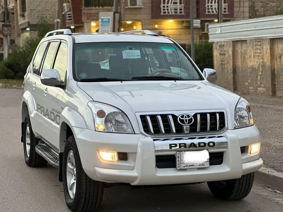 برادو للبيع السعر 170 بيها مجال
ويرهم مراوس مع كورلا او كامري حديث
برادو 2009
خليجي بدون ضرر
بدون صبغ
رقم بغداد انكليزي باسمي شرط التحويل
محرك مفتوح كير شرط
تايرات جدد
تدفئه تبريد شغال
بيها تقشير بالبونيد والقماره شي قليل جدا 
مكان السياره بالمسحك او بالشرقاط متواجده 
اتصل 

***********
