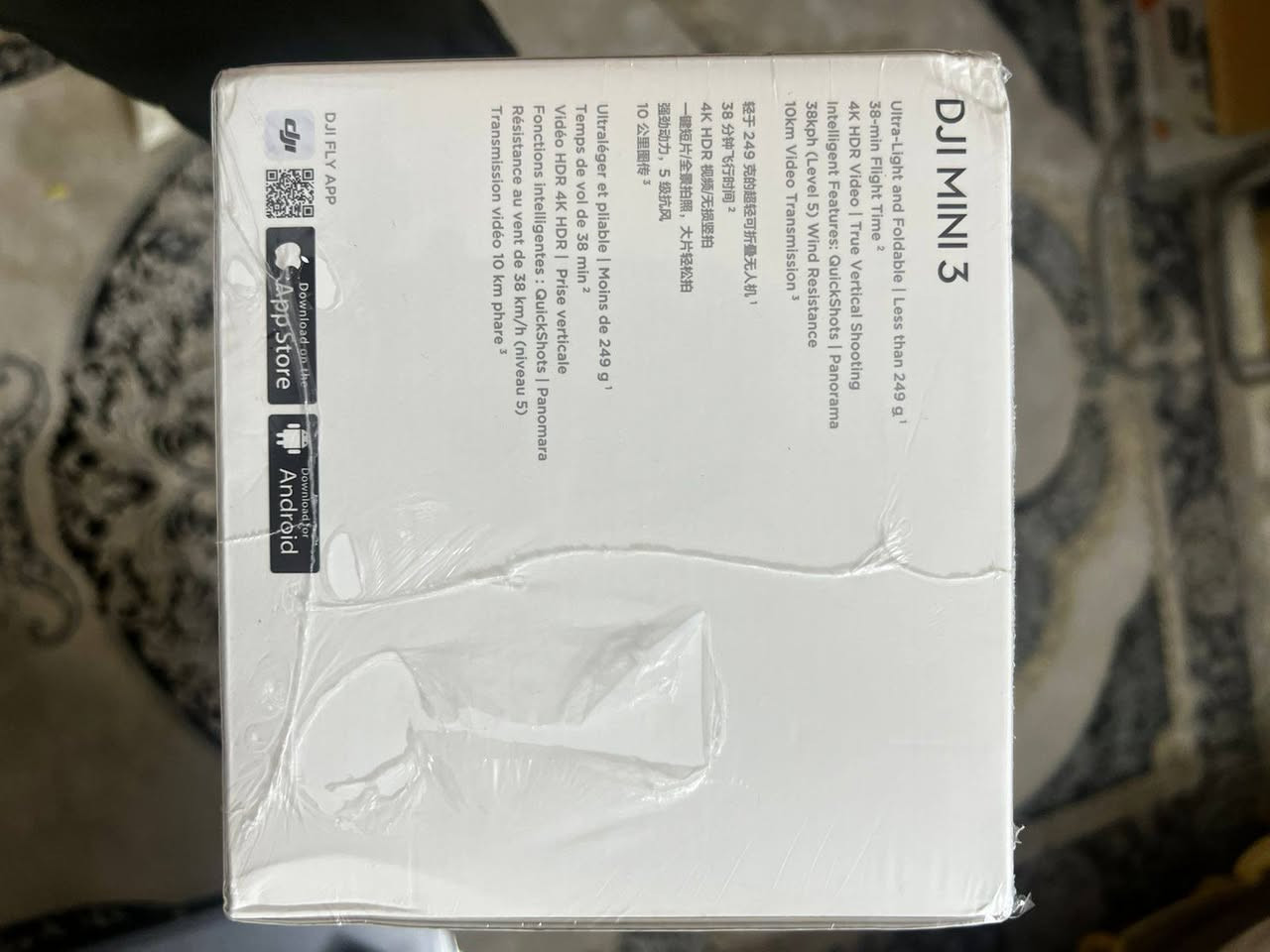 درون dji mini3
السعر ٨٥٠ الف 
المهتم فقط يراسل واتساب 

***********
