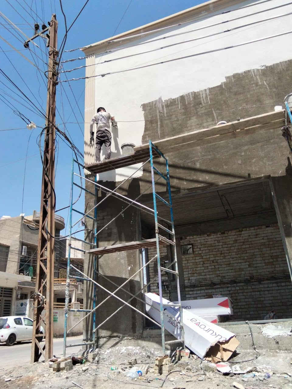 كادر مصري لبخ  شغل درجه اولي تسليم مهندس لبخ ثقل لبخ جراره تشميع طلس تركيب فوم تشطيب جميع انواع الوجهات وتغليفها 
للتواصل علي الرقم ***********
مكاني بغداد
