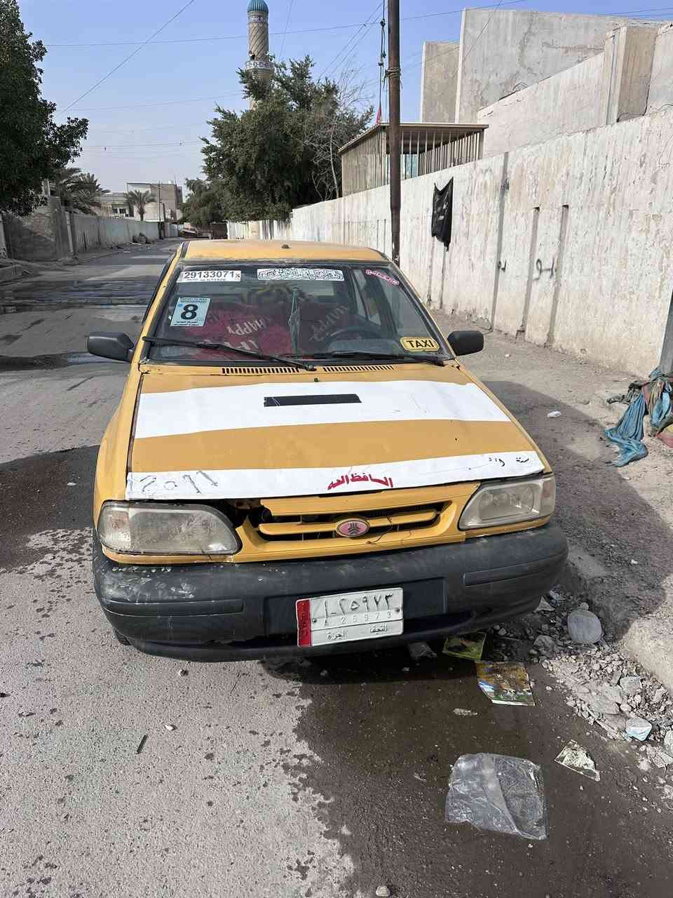 سلام عليكم. اخوان سياره سايبه البيع سياره اخير من الله صدر جديد قبل يومين من شاده سياره جاهزه مكينه ناعمه  راعيه بل نجف جان عندي رقمه وضاع ما يطلب عليه شي.  سياره كبل الشارع مديل ٢٠٠٩ سياره سويه. صاقطه سعر سياره ملوين و ميه العوان بغداد الجديده ***********
