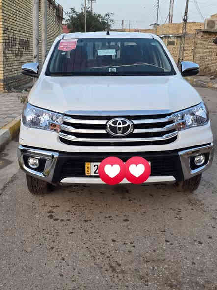 سلام عليكم تيوتا هايلوكس كير عادي   اربيل 
الموديل 2024 ماشيه 36 الف 
السياره كفاله عامه تجي وشوف بعينك  السعر 252$ 
بيه مجال قليل 
تفحص وين متريد مكان السياره ميسان قضاء الكحلاء
التواصل ع الرقم
***********
