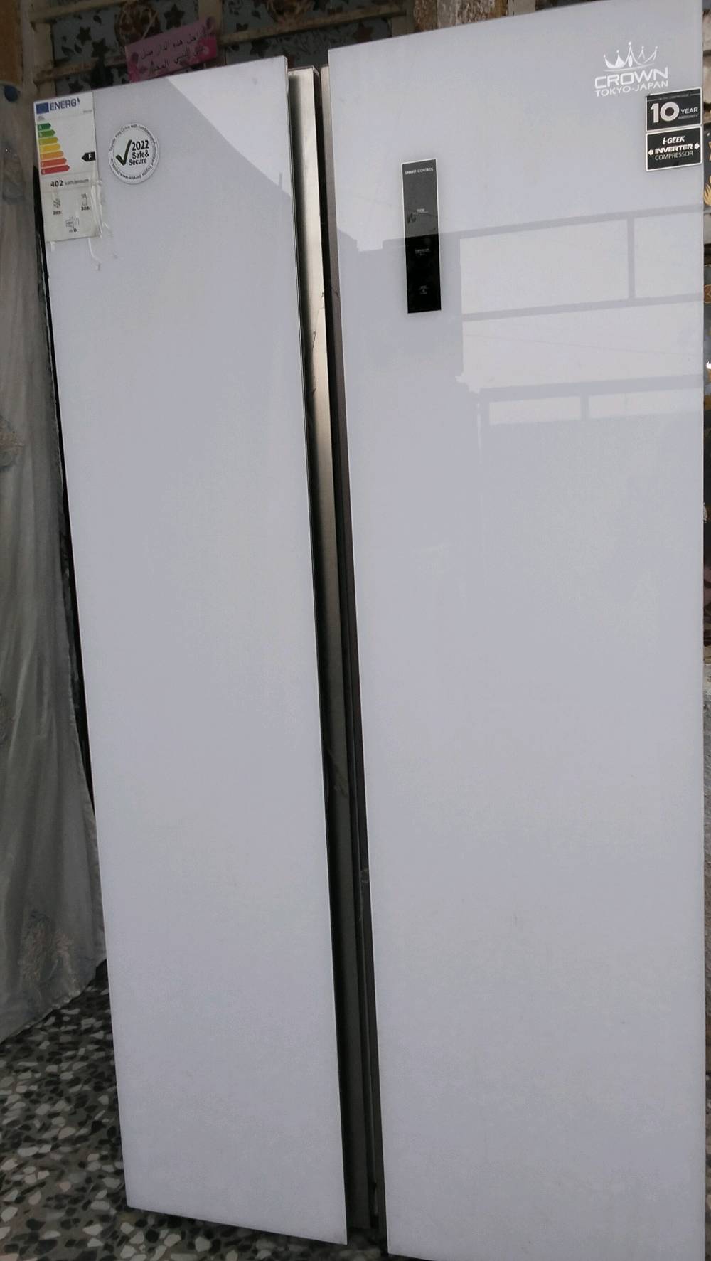 ثلاجه 30 قدم شغاله على الفحص تجميدها فول سعرها 350 بغداد يوجد توصيل