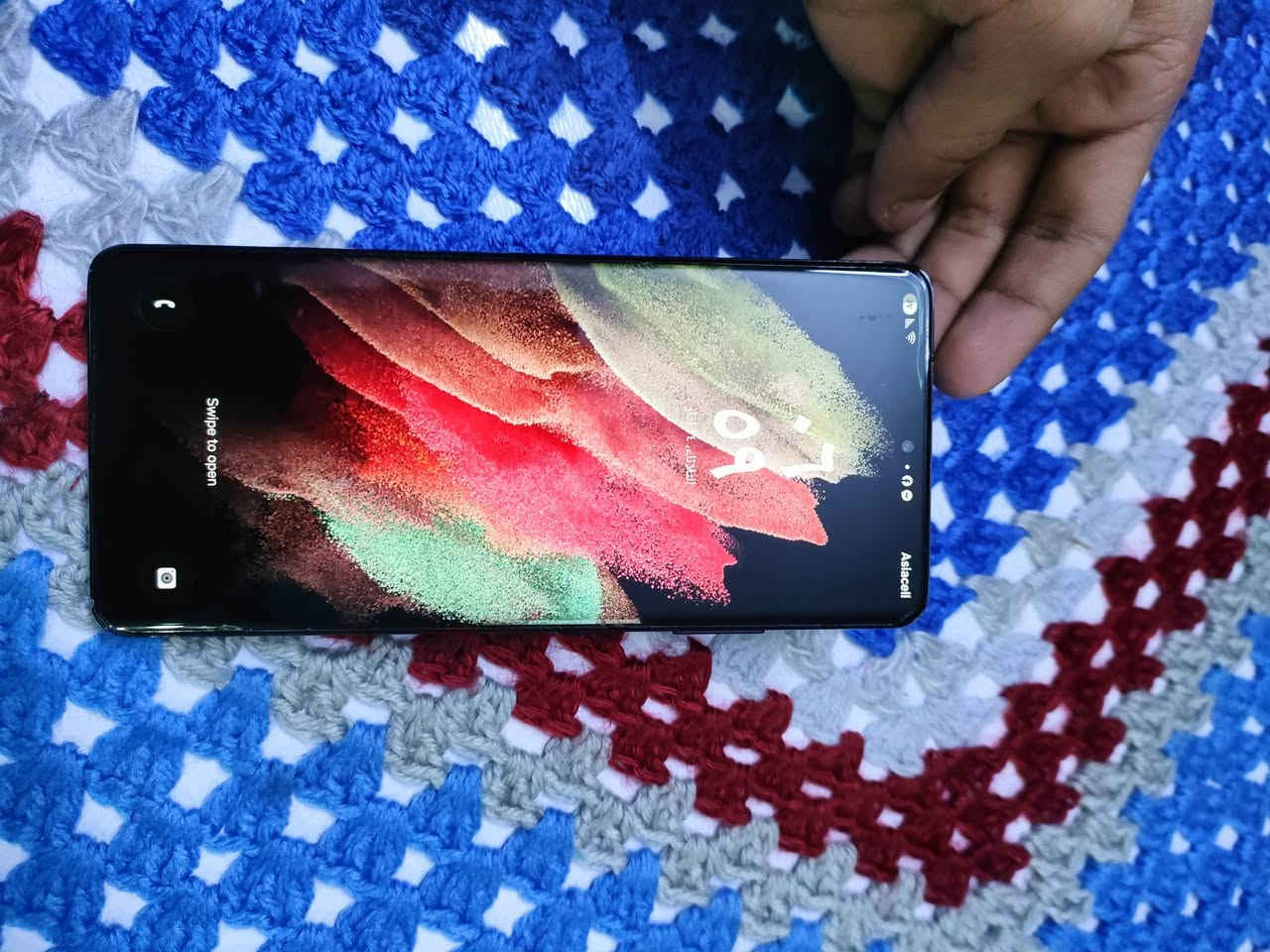 S21التره
السلام عليكم الجهاز نضيف شريحه وحده الذاكره 128 الجهاز اخو الجديد السعر 375 بي مجال قليل *********** وتساب او خاص
