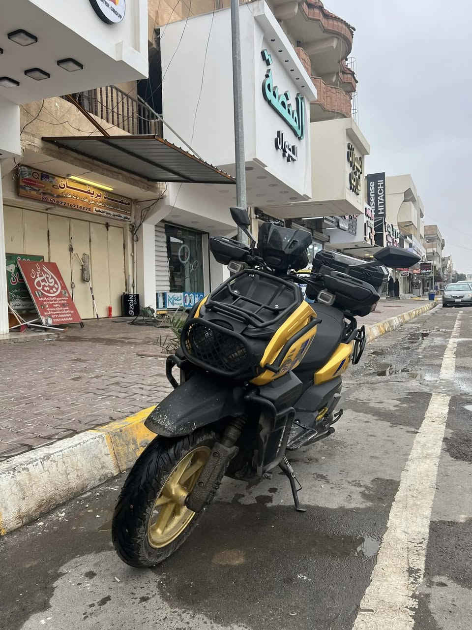 للبيع اباتجي محرك 150cc دراجه بعده زيرو ماشية 9000 دهن مرتين مبدل بانزين كله محسن دراجه جبليه وطياره السعره 800 الف 

للاستفسار اكثر مراسلتي على الخاص او الاتصال 

مكاني تكريت

***********

