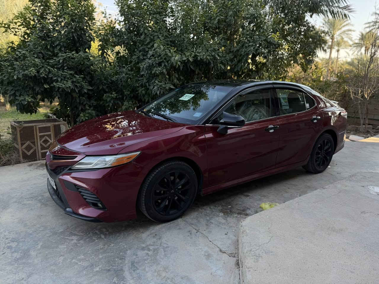 يالله كامري 2018 فوووول فووول بانوراما
مراوس ويا سيكويا
فول للاخير بالعافيه ع ياخذها بيها 4 قطع صبغ بدون دواخل اريد مراوس ويا سيكويا 
***********
