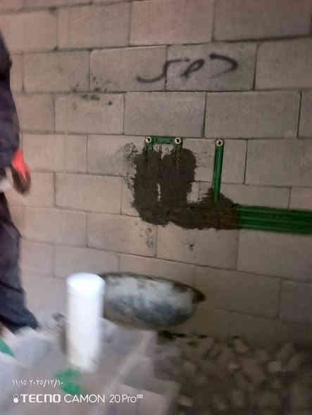 اللهم صلي على سيدنا محمد 
تم انجاز عمل بيت الاخ   خيرالله احمد 
باشراف مهندس Samir Omar 
البيت متكون من 4مجامع صحيه  
تم تجهيز المواد من / معرض المهند     
المواد عاليه الجوده البحريني
الصرف الصحي بحريني
ماء بحريني
موقع العمل تكريت الديوم ال17الف
للاتصال على الرقم ***********
ليس الوحيدون ولاكن دائما نحن الافضل
شعارنا الدقه والتميز في عمل
