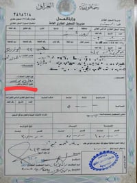 طريق كربلاء • ١٢٥٠م • طابو ملك صرف
