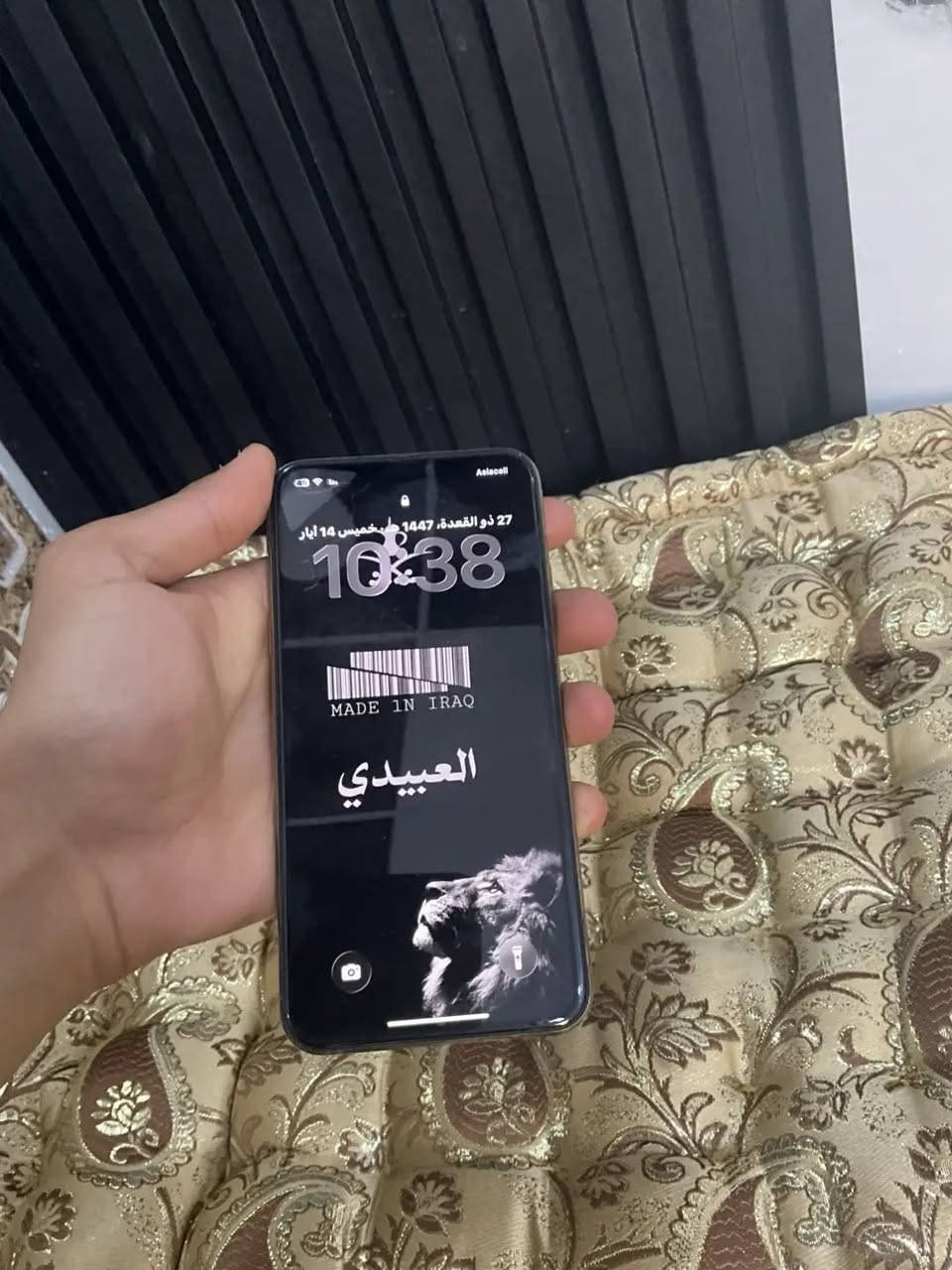 iPhone 11 Pro Max
* الذاكرة: 256GB
* نسبة البطارية: 96%
* الجهاز نظيف جدًا وما مفتوح نهائيًا (شرط)
* ويا الشاحن الأصلي

💰 السعر450 وقابل للنقاش بحدود المعقول

📩 للجادين فقط، تواصل خاص


**إذا كنت صاحب هذا الإعلان وتريد حذفه لأي سبب، رجاءا أرسل رسالة إلى الدعم الفني**