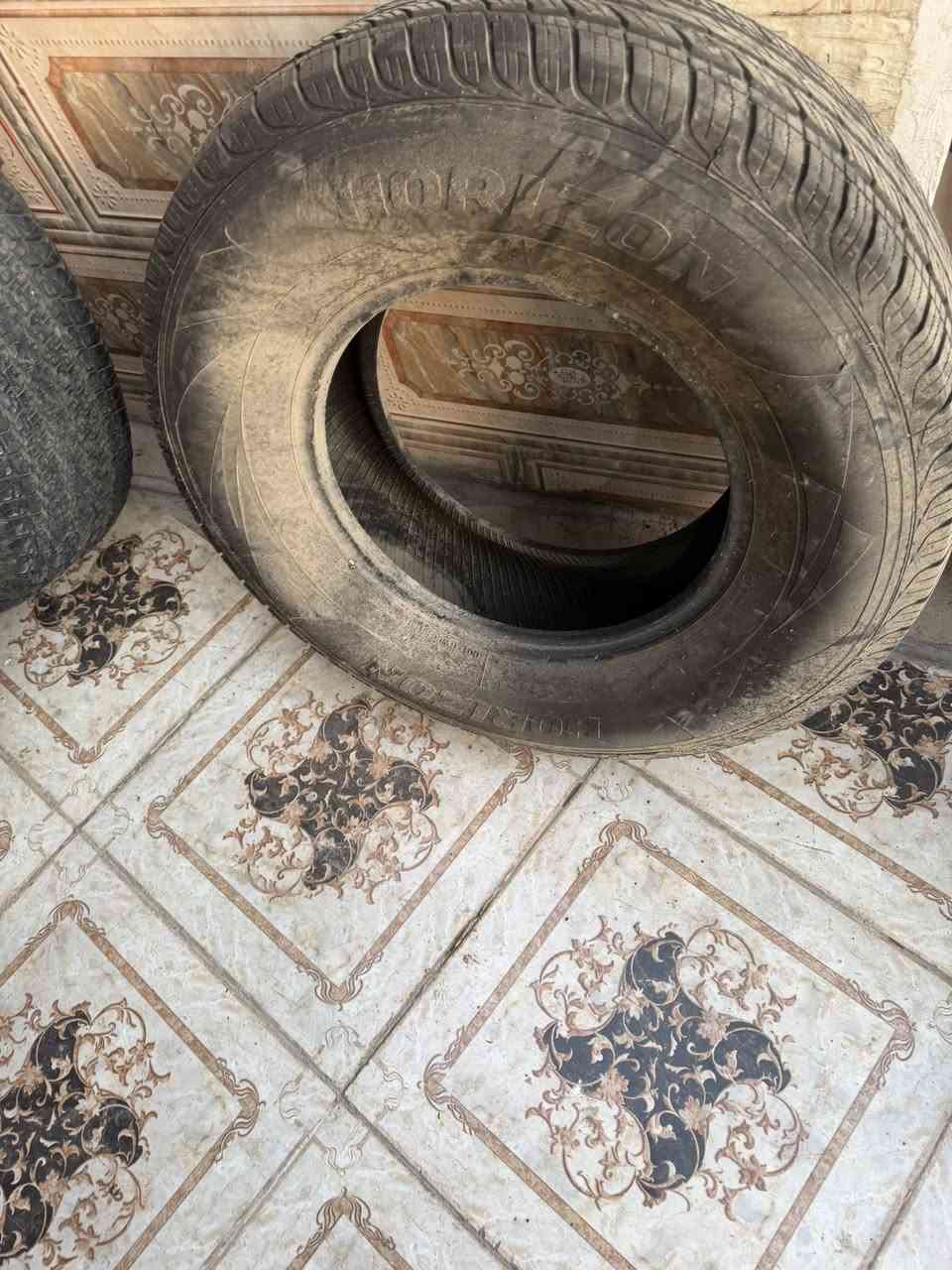 تاير نص عمر حجم ١٦/٧٠/٢٦٥معلمين الجديد ***********
