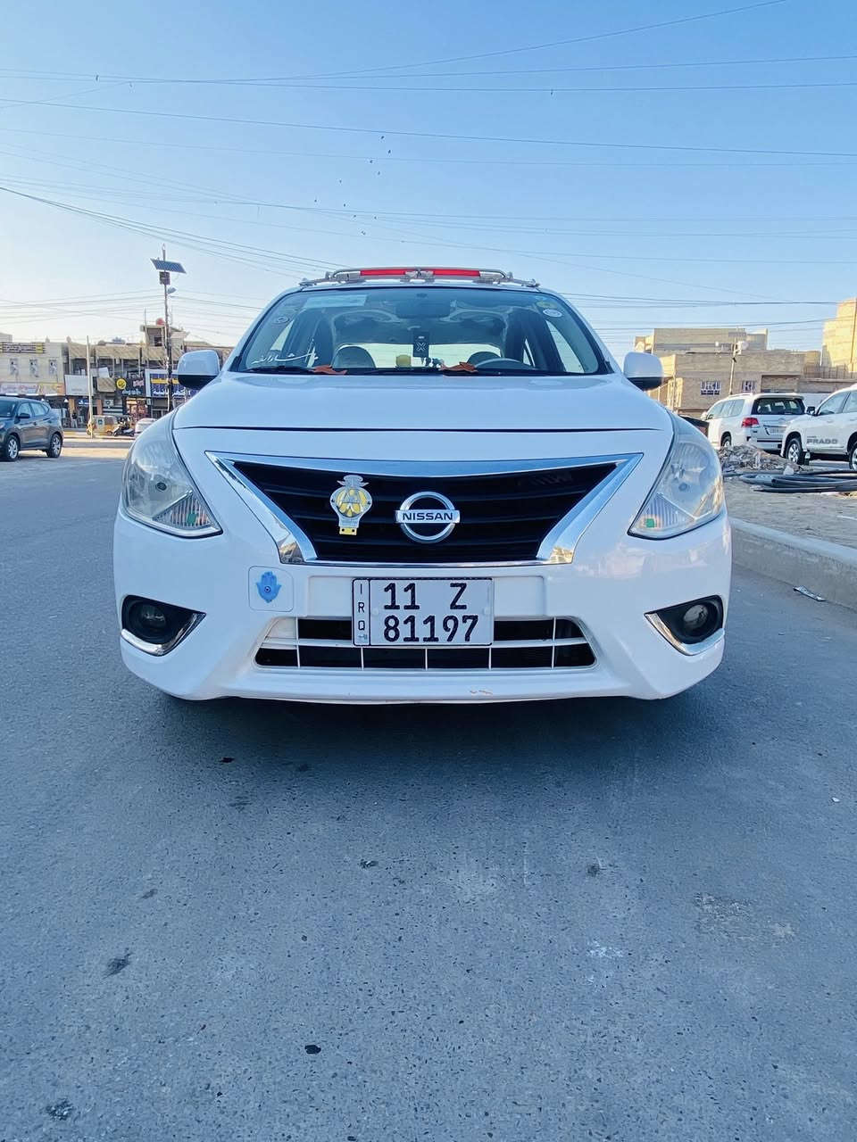 السلام عليكم 
نيسان سني 2022 هندي ام البليته الزركة 
ماشية 80 الف السيارة بيهه ضربه بالجنطة خفيفة 
السيارة مصبوغة عام تغير لون من الفيلي الى الابيض السيارة جديدة بمعنى الكلمة ترايها زيرو ماشالله 
مكينة كير حدادية خير من الله تخم تاير جديد شاشة ابل كاربلي اندرويد اوتو دوشمة داخل السيارة بالكامل السيارة جاهزه للاخير
السيارة بأسمي تحويل ثاني يوم سنوية لل2030

سعر السيارة 105$ وبيها مجال للشراي 
مكاني مدينة الصدر 
للاستفسار : ***********
