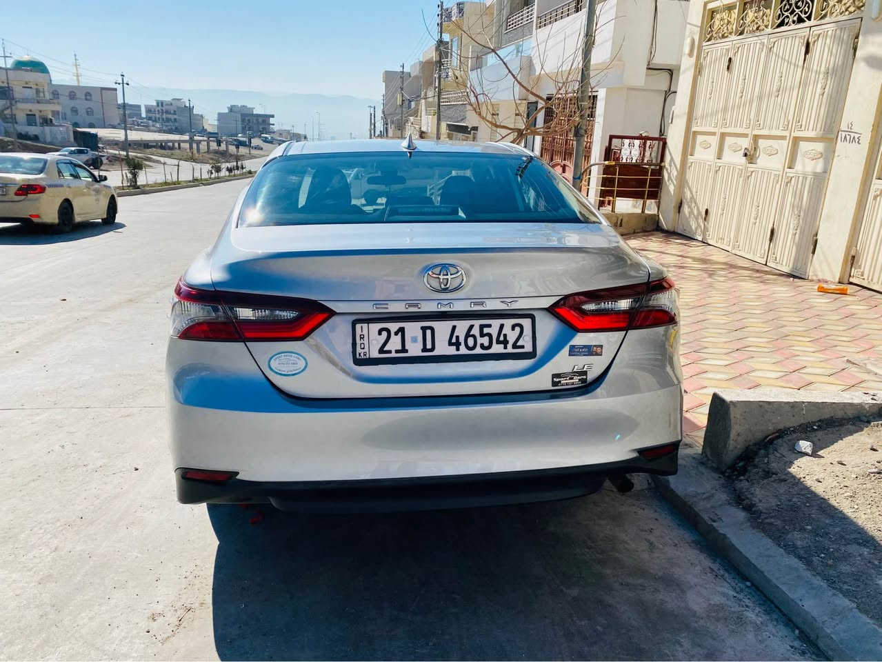 Camry 2022 le رەنگی سلڤەر پیش و پشتی کەپسە بۆیاخ دوو درگای سەیەق وچەمەلەخی سەیەق بۆیاخە ئیرباگی نەتەقیوە 
رۆشتنی KM46000

***********
*********** السليمانية, العراق
