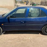 بيجو 306 موديل 2001 السياره جاهزه من كلشي مكينه كير صدر تبريد ثلج وبسم...