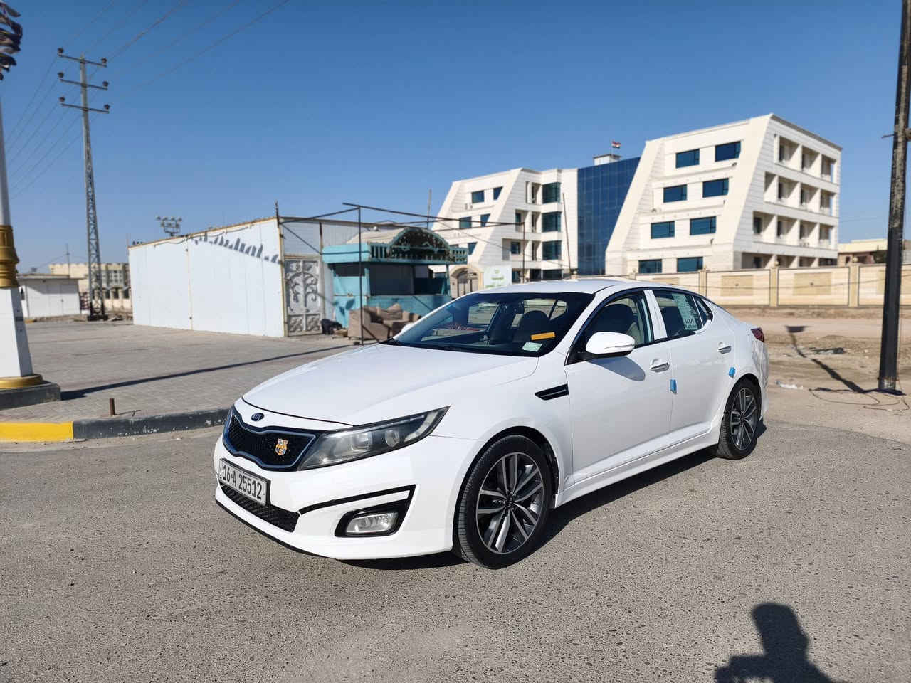 السلام عليكم  للبيع فقط 
 سياره اوبتيما خليجي 
موديل 14 شكل ال 15
المواصفات:
🔑 بصمة (تشغيل + دخول)
📡 حساسات أمامي وخلفي
⚙️ محرك 2400
📷 كاميرا خلفية
📺 شاشة
🎛️ تحكم بالستيرن
❄️ مكيف بارد

📍 المكان: السماوة
📞 للتواصل: (رقم الهاتف***********)
