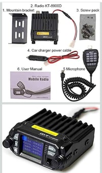 KT-8900D • UHF/VHF • ٤ ترددات
