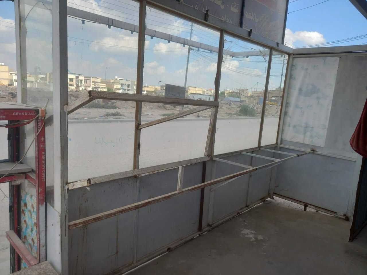 جام خانه 4 أمتار مع الرفوف والاعلان وجام خانه مالت فلافل وفنكر عنوانهم كربلاء حي الاطارت قرب مدرسة المنهج للبنات سعر ٧٠٠ وبيه مجال حيل بسيط


**إذا كنت صاحب هذا الإعلان وتريد حذفه لأي سبب، رجاءا أرسل رسالة إلى الدعم الفني**
