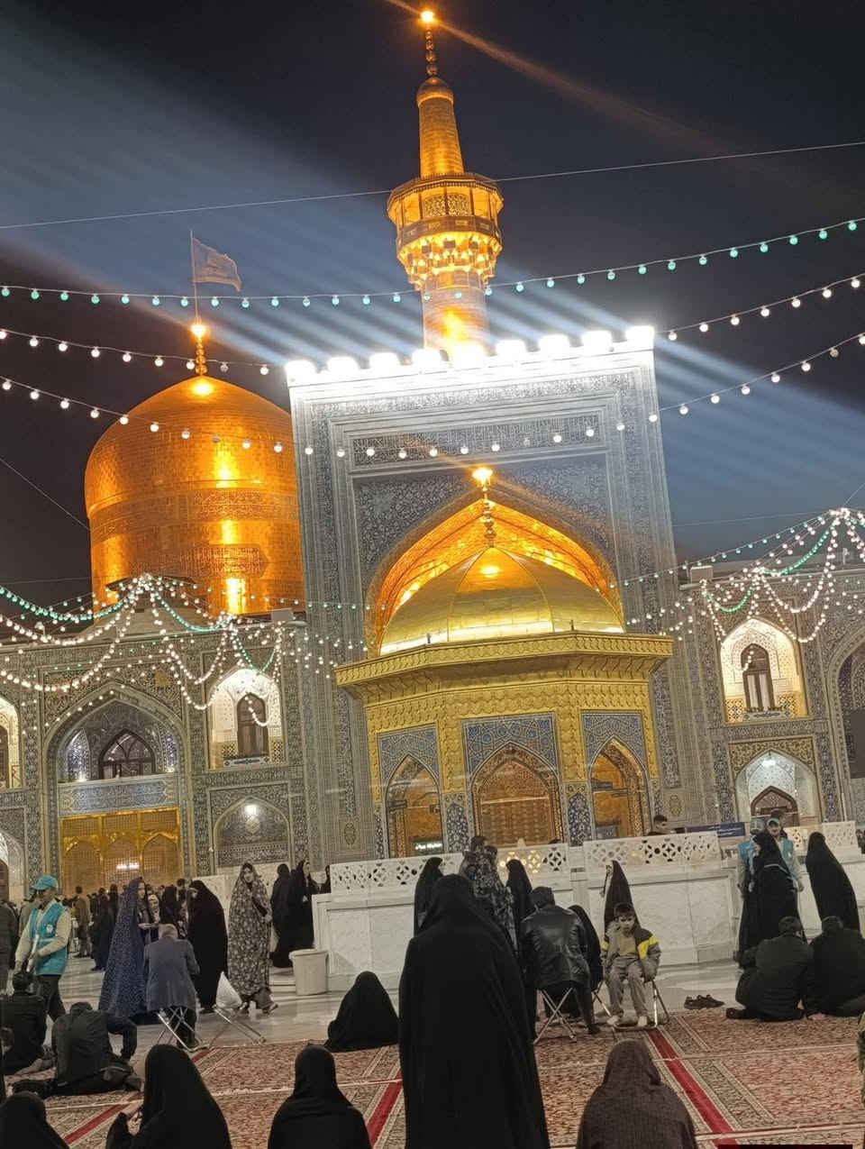 حرم مولاي الإمام الرضا (ع)، اللهم ارزق متابعيني زيارتكم قريباً بحق محمد وآل محمد.
#رمضان_کریم✨

مع شركـــــة وردة الياسمين للسياحة والسفر
عنوانك للتميز دائما وابدا
التميز نحنا من نصنعا
وجودنا لخدمتكم دائما وابدا
***********
الاستاذ حيدر الكنعاني
الاتصال 🤙 وتساب
