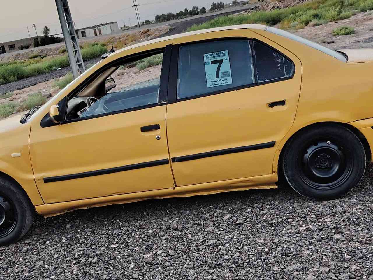 سمند موديل 10 سنويه جديد مداور ثاني يوم تستلم سياره مصفره هيه وغرامات تخم تاير جديد مكينه وكير خير من الله جديد تبريد عايز بس غاز فقط حداديه جديده حته درايمات شفتات  جديده السعر ٢٥ وبيه مجال مكان الديوانية قضاء البدير رقم الاتصال ***********
