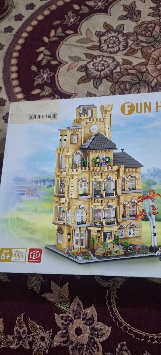 ليكو قلعه عملاقه كامله مع شخصيات


**إذا كنت صاحب هذا الإعلان وتريد حذفه لأي سبب، رجاءا أرسل رسالة إلى الدعم الفني**