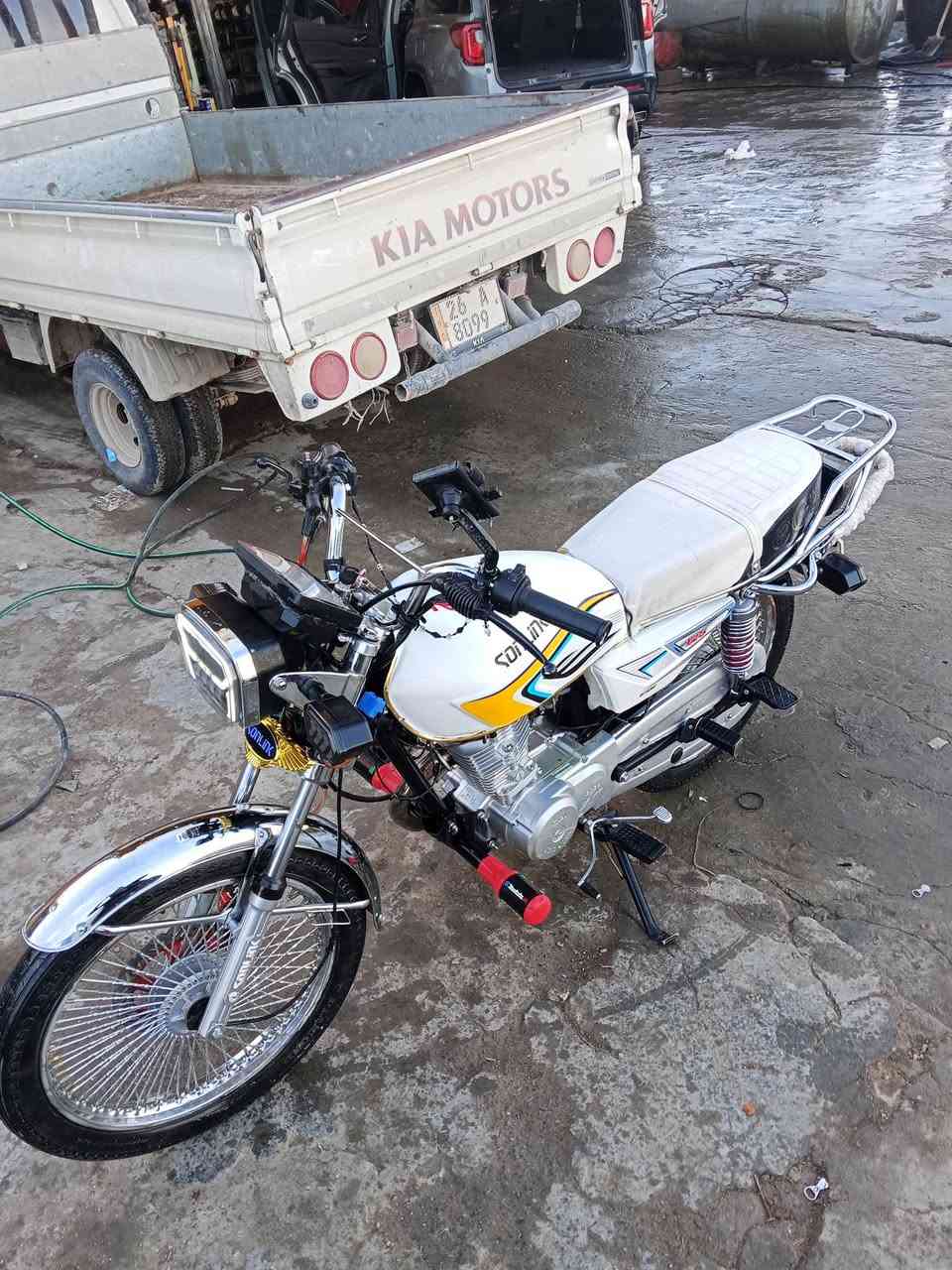 مابعد السلام دراجة سونك تايكر2025 5نمر للبيع منفيس موجود مابيهة اي نقص برغي ملاحضة الشاشة طافية السعر725قفل🔓من الخير المو شراي لا يكسر بحلال العالم الستفسار خاص او عل واتساب :***********
