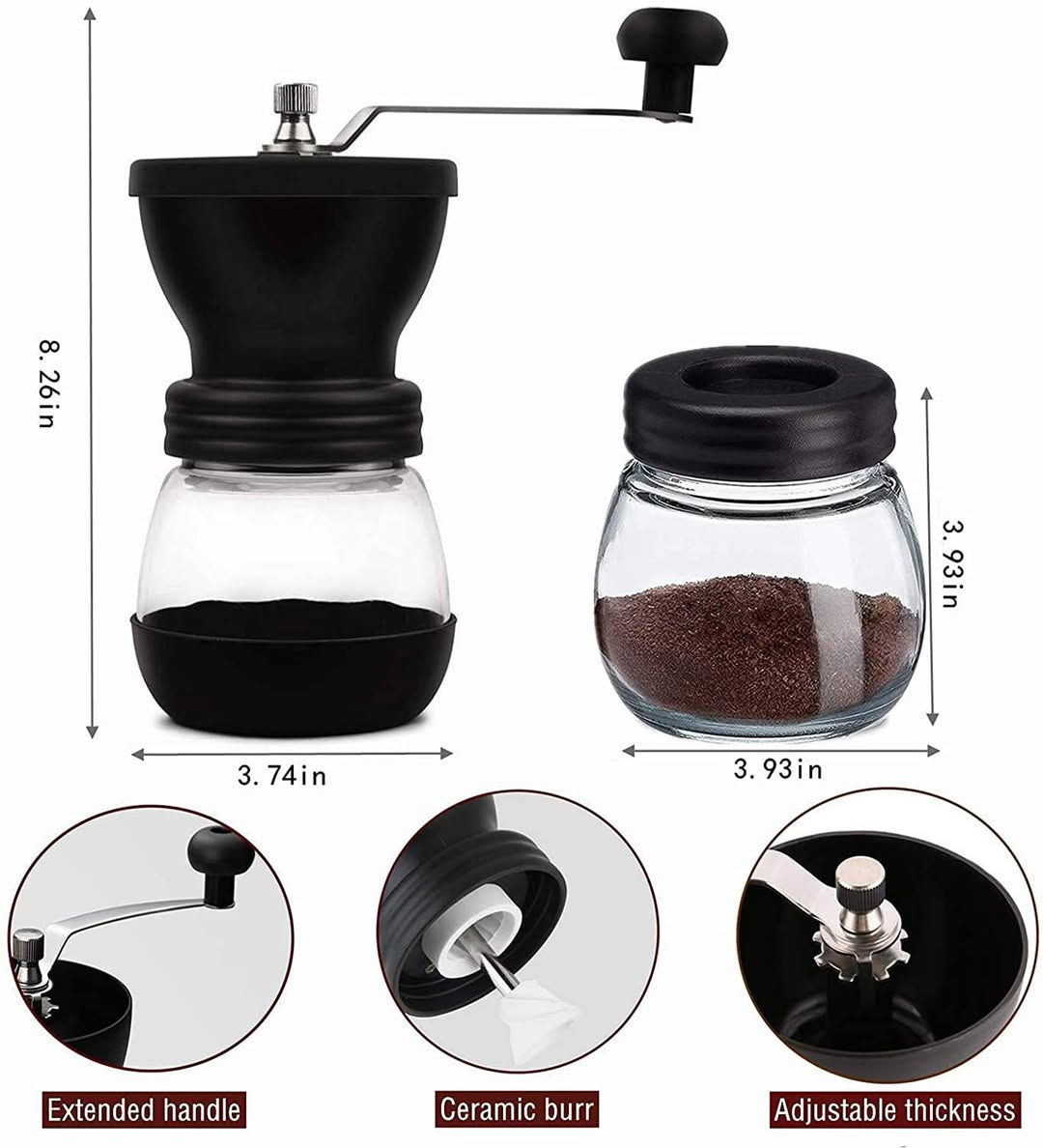 طاحونة قهوة يدوية /سعر/ 25 مع التوصیل
الصنع تطحن جميع أنواع القهوة الخشنة والناعمة،
وهي جميلة للغاية.


**إذا كنت صاحب هذا الإعلان وتريد حذفه لأي سبب، رجاءا أرسل رسالة إلى الدعم الفني**