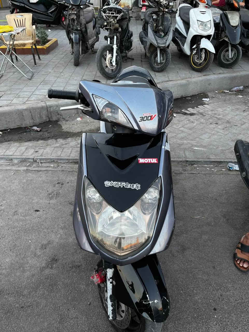 سلام عليكم
سكنس فحل نوزل خطين ام🛵 طلاعات دراجه نضيفه صاره3اشهر من نازه رمبه قطع رياضيه
مروحه رياضي 
قمجي ابريك رياضي 
يدات ابريك رياضي 
رقم *********** 
واتساب. سعر  750 وبيه مجال
