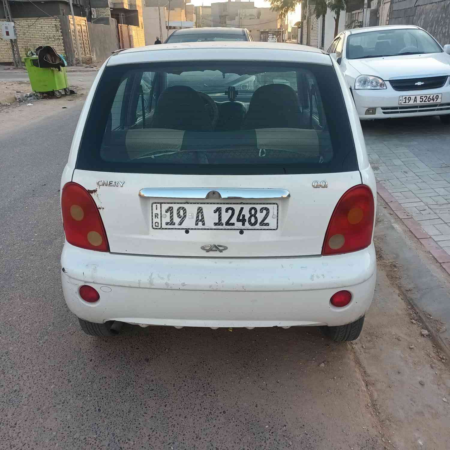 سلام عليكم سياره شيري كيو كيو موديل 12 رقم إنكليزي كربلاء سنويه لل26 كير محرك كفاله مابيه قطره صبغ كير عادي تحويل مباشر سياره سعرها 18 ورقه وبيهة مجال بسيط حك جيه عنوان سياره كربلاء حي الحر الثوره قرب مطعم علي يوسف غير متواجد على الفيس رقم الهاتف ***********
