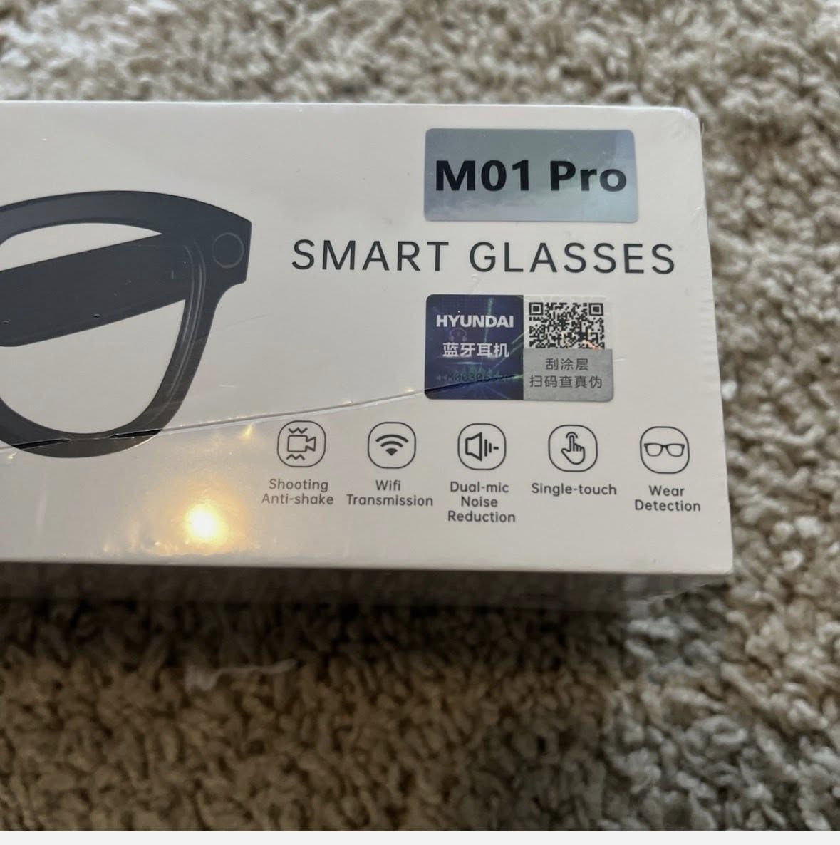 نظارات M01 Pro الذكية بتقنية الذكاء الاصطناعي، نظارات ذكية مزودة بكاميرا 8 ميجابكسل وميزات تشغيل الموسيقى وإجراء المكالمات، ترجمة فورية بواسطة الذكاء الاصطناعي ، وتحكم باللمس، وفيديو بدقة 1080 بكسل، ومقاومة للماء بمعيار IP65، ونقل البيانات عبر الواي فاي، وميزة الحماية من الضوء الأزرق للاستخدام اليومي (أسود) موضحة بالصور للطلب او الاستفسار التواصل عبر رسائل


**إذا كنت صاحب هذا الإعلان وتريد حذفه لأي سبب، رجاءا أرسل رسالة إلى الدعم الفني**
