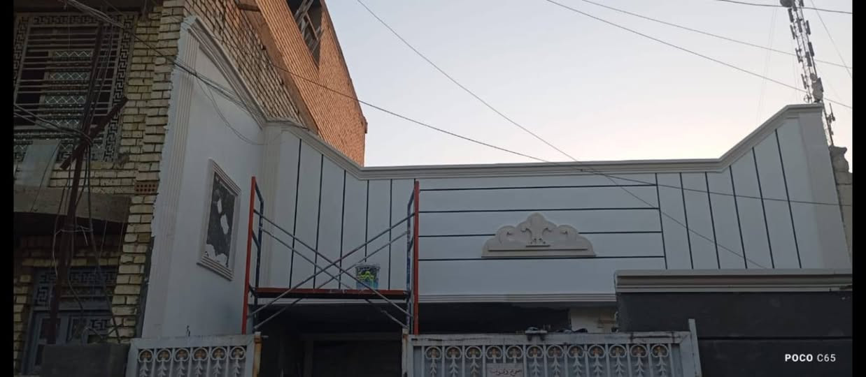 بسم الله والحمدلله 🙏 بنستلم ونسلم واسعار ف المتناول والله 🙏 الاستلام والفنش الشغل على حسب الزبون عايز 😊 كادر نعمل كافه لاعمال لبخ سقل خشن تشميع جص بورك سيراميك وتطبيك مرمر للواجهات بغداد 📌*********** واتساب او اتصال 📞
