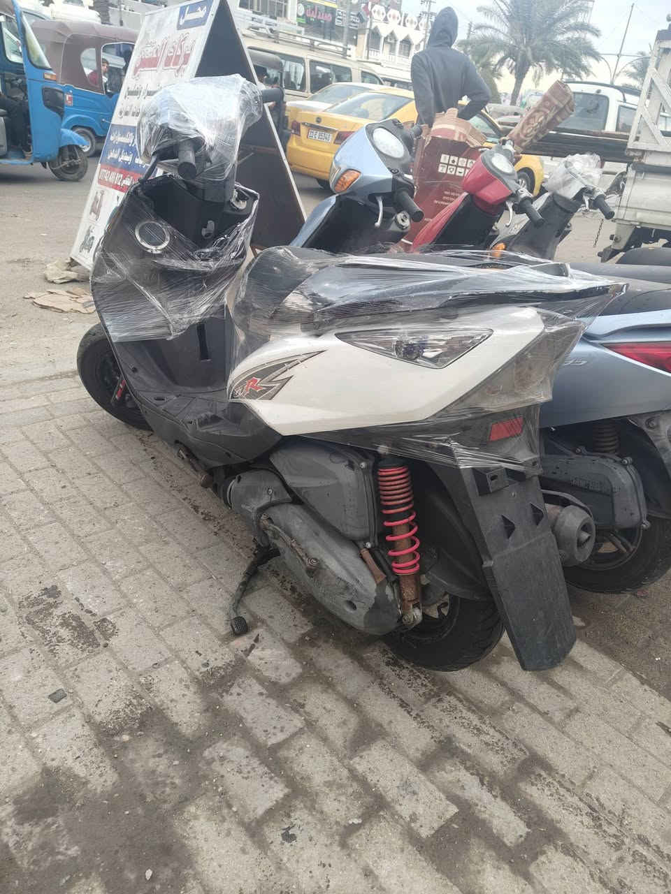 سلام عليكم ثعلب 🦊 جي تي ار دراجات رمبه وكفاله عامه باتري جديد مكاني بغداد داخل قطاع 19 مقابل شركه الوسيط سعر 850 أسعار ثابته رقمي ***********
