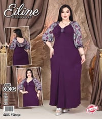 فستان قطن • جديد • XL-2X-3X-4X