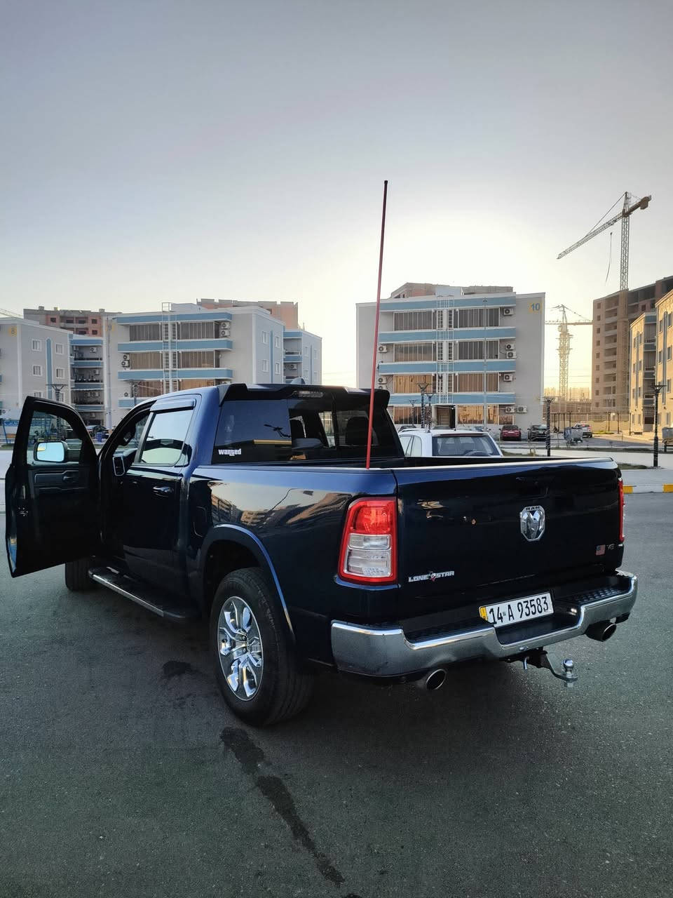 رام لون ستار موديل 2022 محرك 5.7
مسافة 66,200 ك
باب طويل بدي قصير 
شاشة تسلا
تدفئة ستيرن مع مقاعد الأمامية 
تحكم مقعد السائق كهربائي
نظام تحديد مسار 
تحكمات ستيرن و مثبت سرعة و مثبت مسار
كشنات مخمل لونين رصاصي و اسود
كامرة خلفية و كامرة مراية الوسطية
 بريك طوارئ تلقائي
مراية خلفية سلايد
داتا شو
مري قلاب 
سستم صوت alpain مكون من 9 سماعات
السيارة بدون اي ايرباق
رقم بصرة دولي
الحادث فقط بنيد وچاملغ ايمن تبديل وصبغ 
سعر بيع ( 345)
 *********** للتواصل
