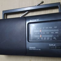 راديو سوني • ثلاث موجات • بطارية وكهرباء