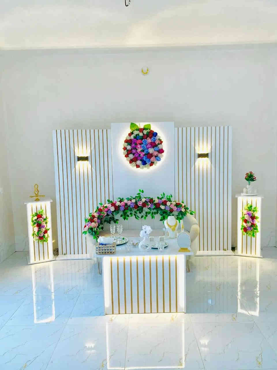 ✨💍 كوشات رهف 💍✨ لأجمل ليالي العمر خلي كوشتك غير 🤍
🎁 عرضنا المميز: كوشة فخمة + كيكة طابقين هدية حسب طلبك 🎂

💰 السعر فقط: 100,000 دينار

📞 للحجز والاستفسار: [***********] 📍 [الشرقاط - بعاجه ]

✨ احجزي الآن وخلي فرحتج تكمل بأناقة ✨
