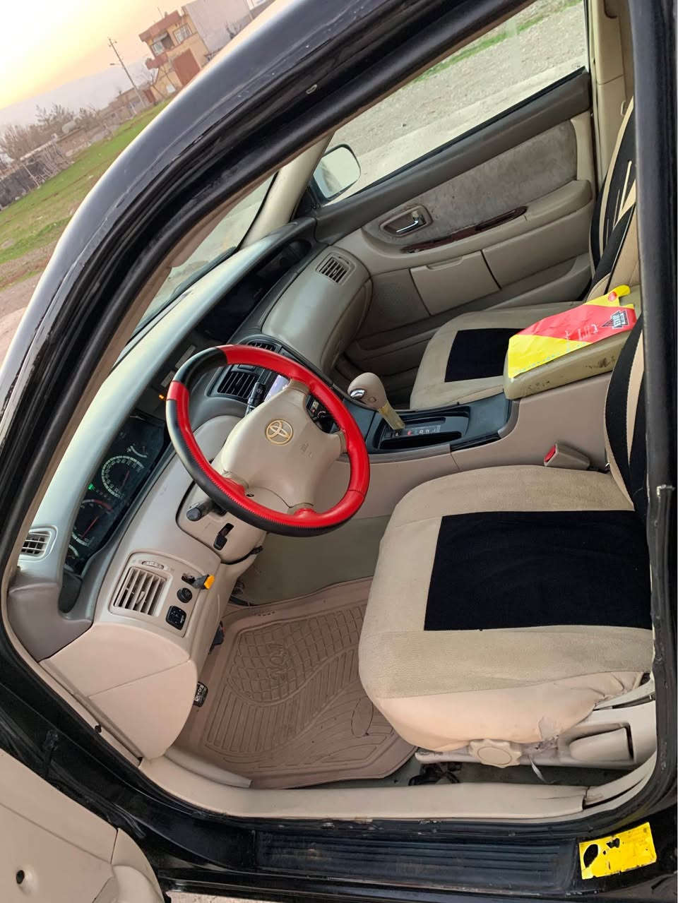 تویتا ئەفەلۆن مۆدیل 2001ئاڕم پلاسیک سلیمانی مەکینە 3000گیرتۆماتیک   جام کارەباپاوەر ئەی بیئیس  مەکینەوگیری بەشەرتی فیتەر پیشو پشتی کەپسە  تەقەورەقەی بەشەرت    کارەبای زۆرمەزبوتە  گیجەکانی کامل ئیش دەکات  سعری 42گەڵا ژم***********  *********** شوین پیرەمەگرون السليمانية, العراق
